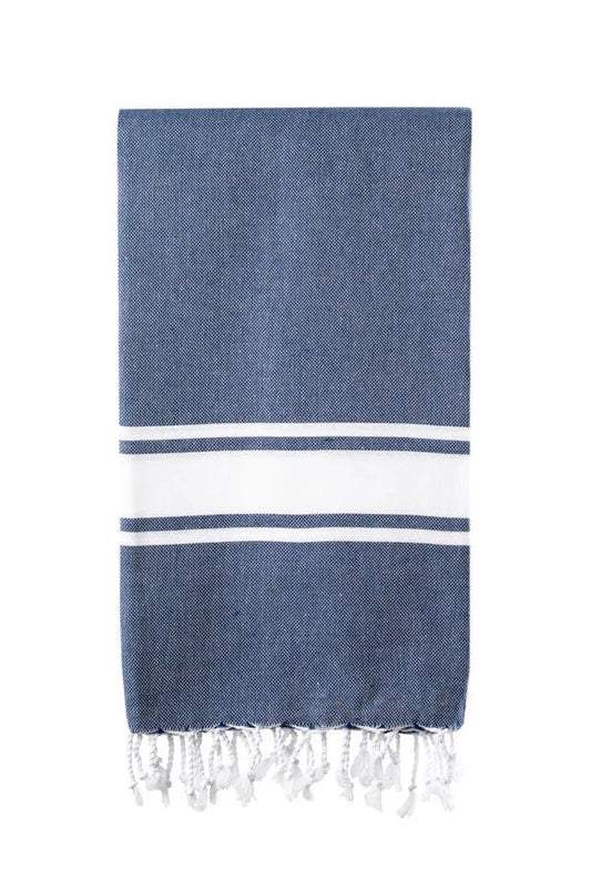 Ballito Turkish Towel ( 100 x 180 cm) - Navy