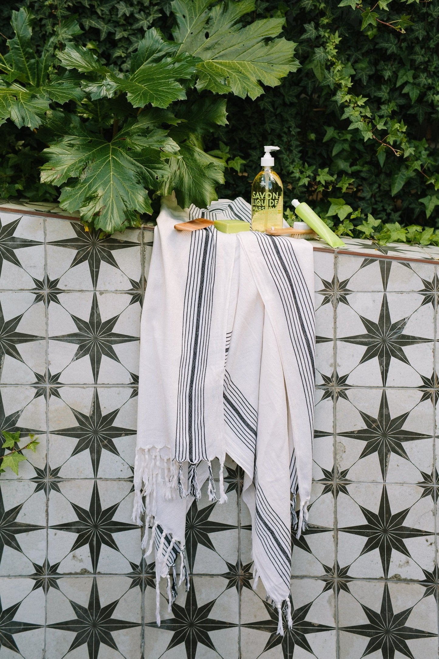 The Cotton Company Towels: Turkish The Cotton Company - Bath Balim Handwoven Turkish Towel