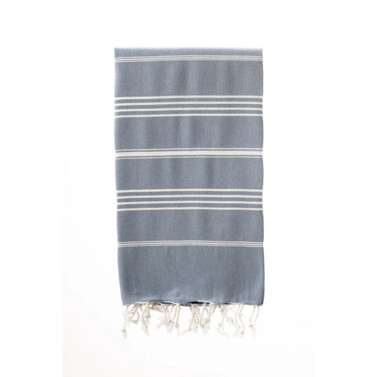 Elim Turkish Towel ( 100 x 180 cm) Denim Blue
