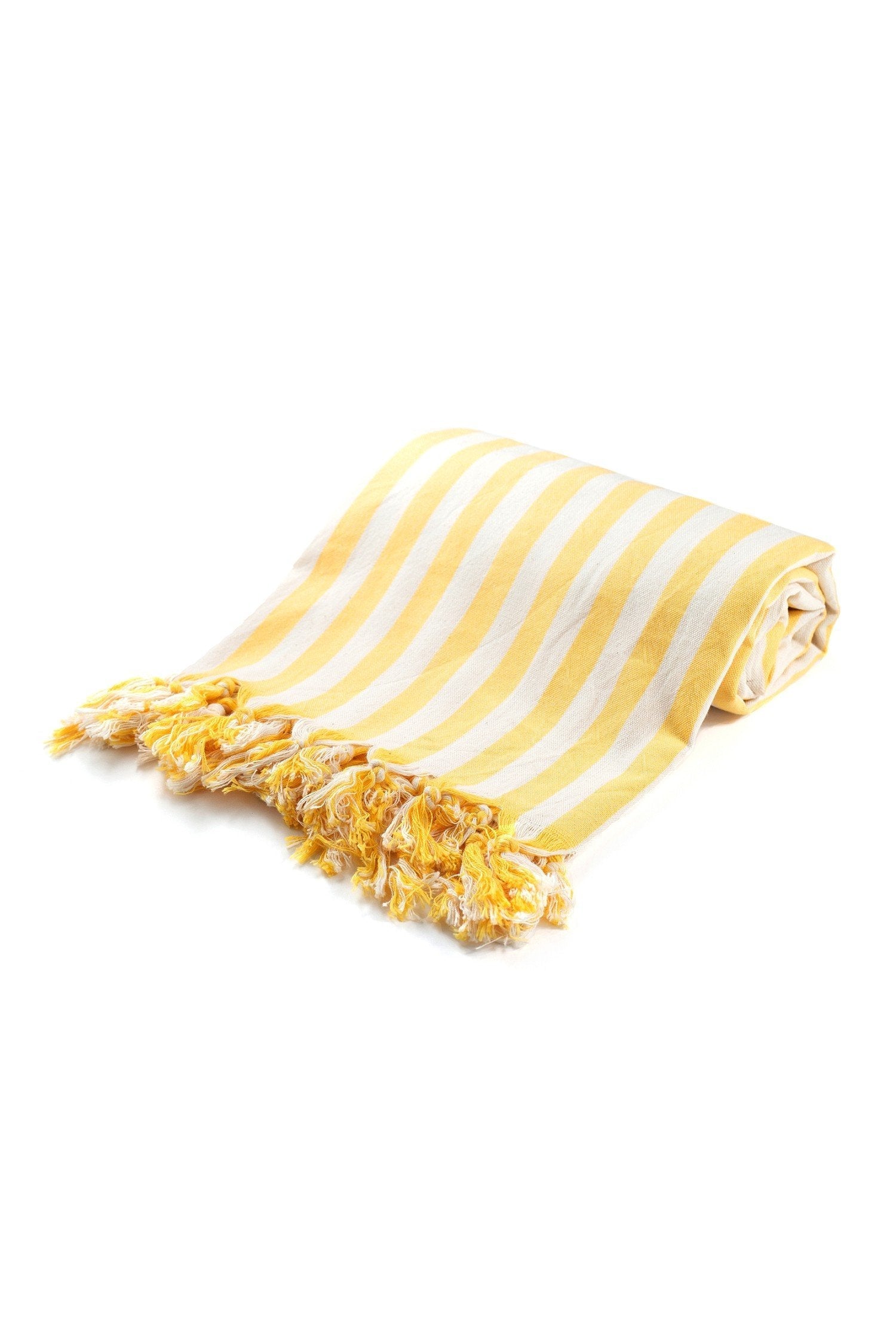 Turkish Towel: Mediterranean Yellow - 100cm x 200cm