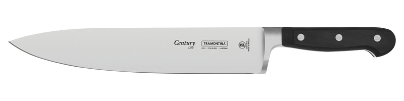 Chefs Knife (25 cm Stainless Steel Blade) - Century - Tramontina