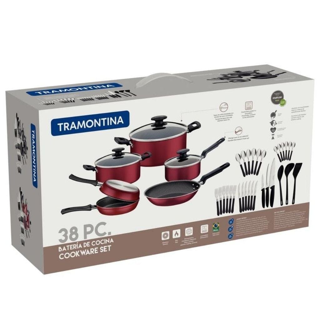 38 Piece Cookware Set - Tramontina- TRM-20399779
