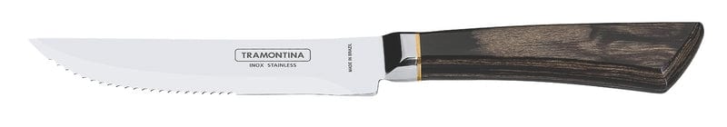 Jumbo Knife - Serrated Edge (13 cm Stainless Steel Blade) - Braai - Tramontina