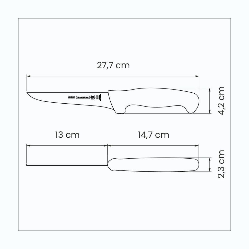 Tramontina Professional Master 5 in (13 cm) Boning Knife - TRM-24602085