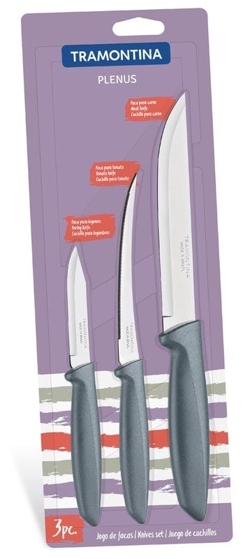 Knives Set - 3 Piece - Plenus - Tramontina