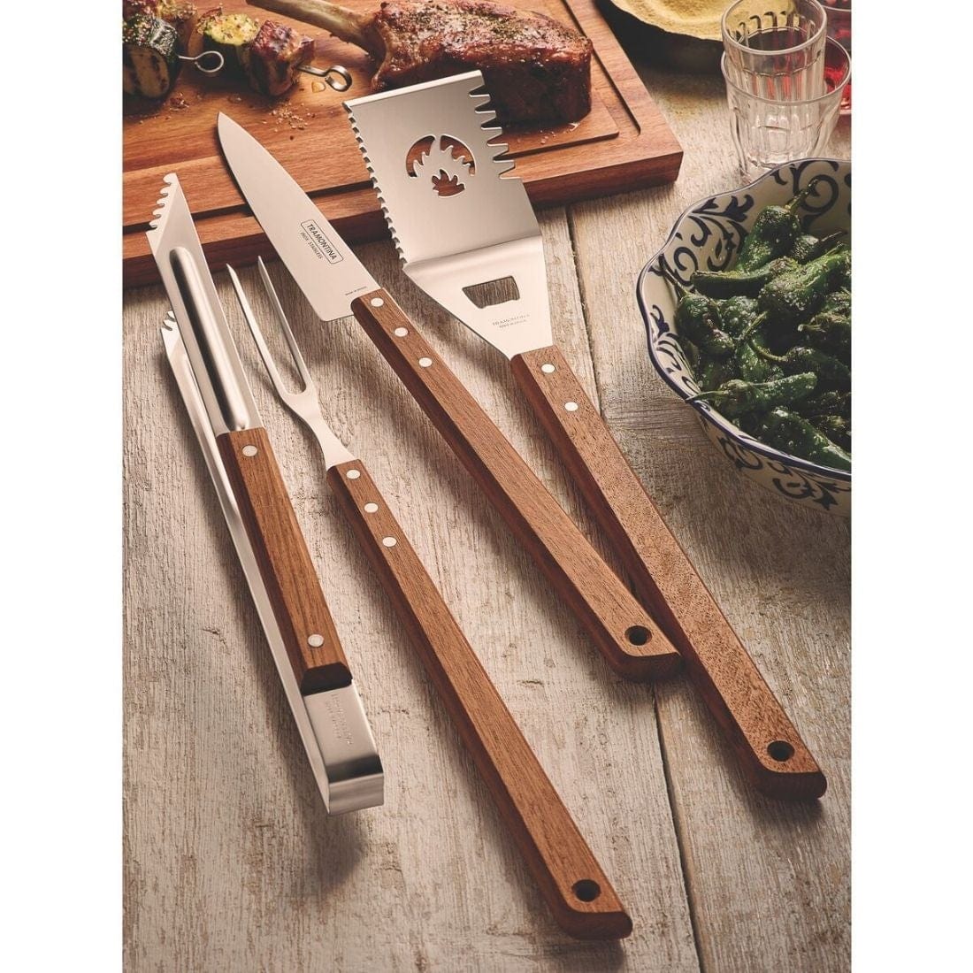 Meat Tongs / Braai Tongs - Tramontina