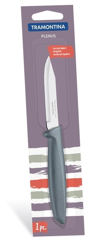 Paring Peeling Knife (8 cm Stainless Steel Blade) - Plenus - Tramontina