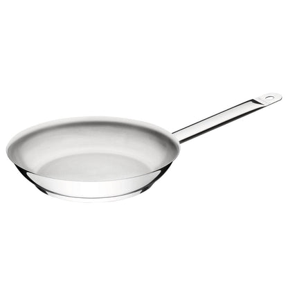 Tramontina Professional 30 cm 2.9 L shallow stainless steel frying pan with long handle and tri-ply base - TRM-62635300 