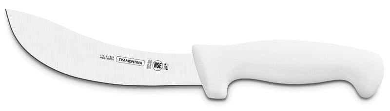 Skinning Knife - White (18 cm Curved Blade) - Professional Master - Tramontina