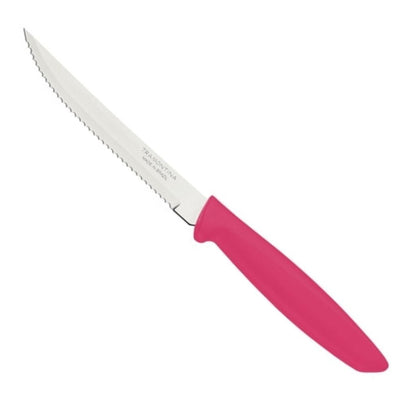 Tramontina Steak Knife Tramontina Plenus 5 inch (13cm) Steak Knife Pink x 12 Pack - TRM-23410845