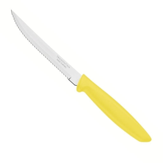 Tramontina Steak Knife Tramontina Plenus 5 inch (13cm) Steak Knife Yellow (12 Pack) - TRM-23410855