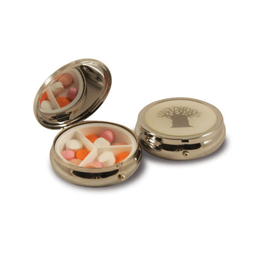 Mirror Polished Baobab Handbag Pill Box